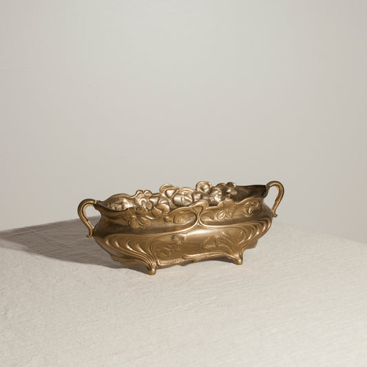 Brass flower pot
