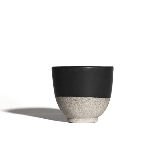Sandstone espresso cup - Black